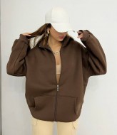 Женское худи на флисе DMP-A7068A250