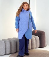 Комбінований теплий кардиган MOV-717A850