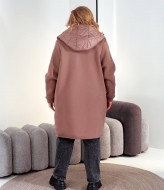 Комбінований теплий кардиган MOV-717A850