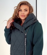 Комбінований теплий кардиган MOV-717A850