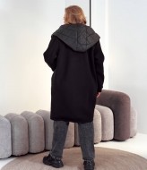 Комбінований теплий кардиган MOV-717A850