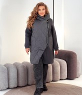 Комбінований теплий кардиган MOV-717A850