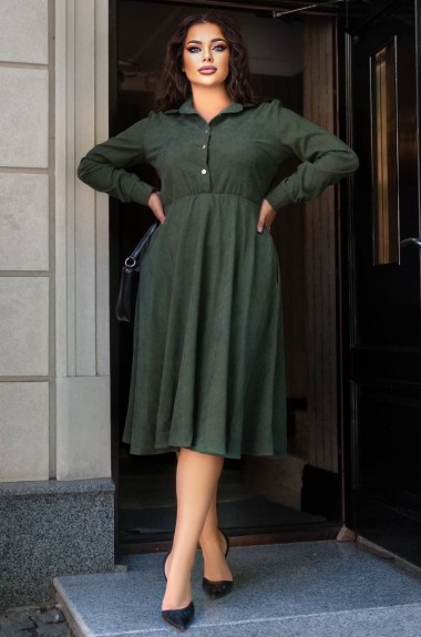 Платье вельветовое EY-596A18B21 Платье вельветовое EY-596A18B21