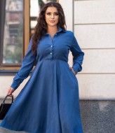 Платье вельветовое EY-596A18B21