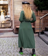 Платье трикотажное миди  EY-488A17B21