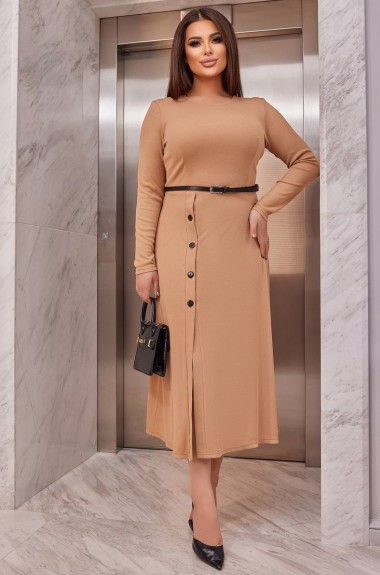 Платье трикотажное миди  EY-488A17B21 Платье трикотажное миди  EY-488A17B21