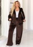 Костюм із велюру EY-729A18B21