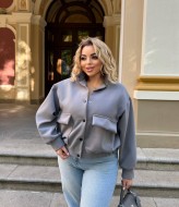 Бомбер з кашемиру VIA-298A630