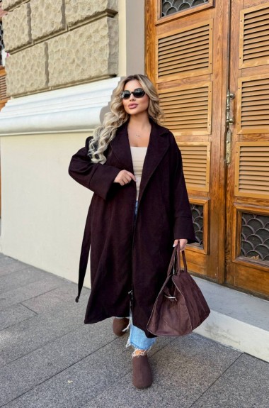 Вельветовий кардиган VIA-296A580