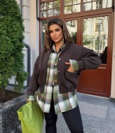 Бомбер з кашемиру VIA-298A630