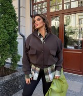 Бомбер з кашемиру VIA-298A630