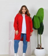 Кардиган Альпака с капюшоном  NF-3752A750