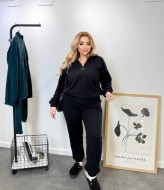 Тёплый женский спортивный костюм YBY-842A650