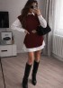 Рубашка с жилетом и поясом VIVI-644A750
