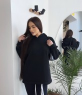 Худи оверсайз с надписью на спинке JAD-1378A399