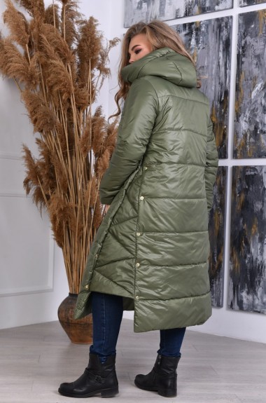 Дуте пальто з капюшоном NJ-KR-790A1400