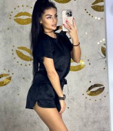 Велюровая пижама женская  ROM-404A400