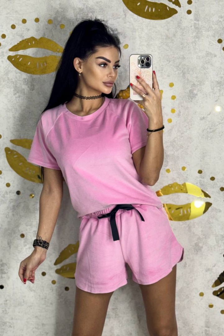 Велюровая пижама женская  ROM-404A400