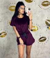 Велюровая пижама женская  ROM-404A400