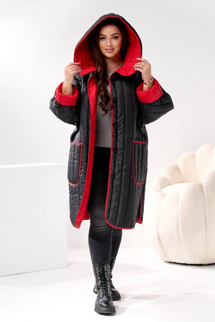 Батальне оверсайз пальто SD-0110A1800