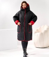 Батальне оверсайз пальто SD-0110A1800