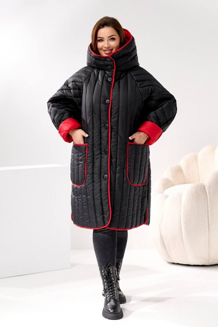 Батальне оверсайз пальто SD-0110A1800