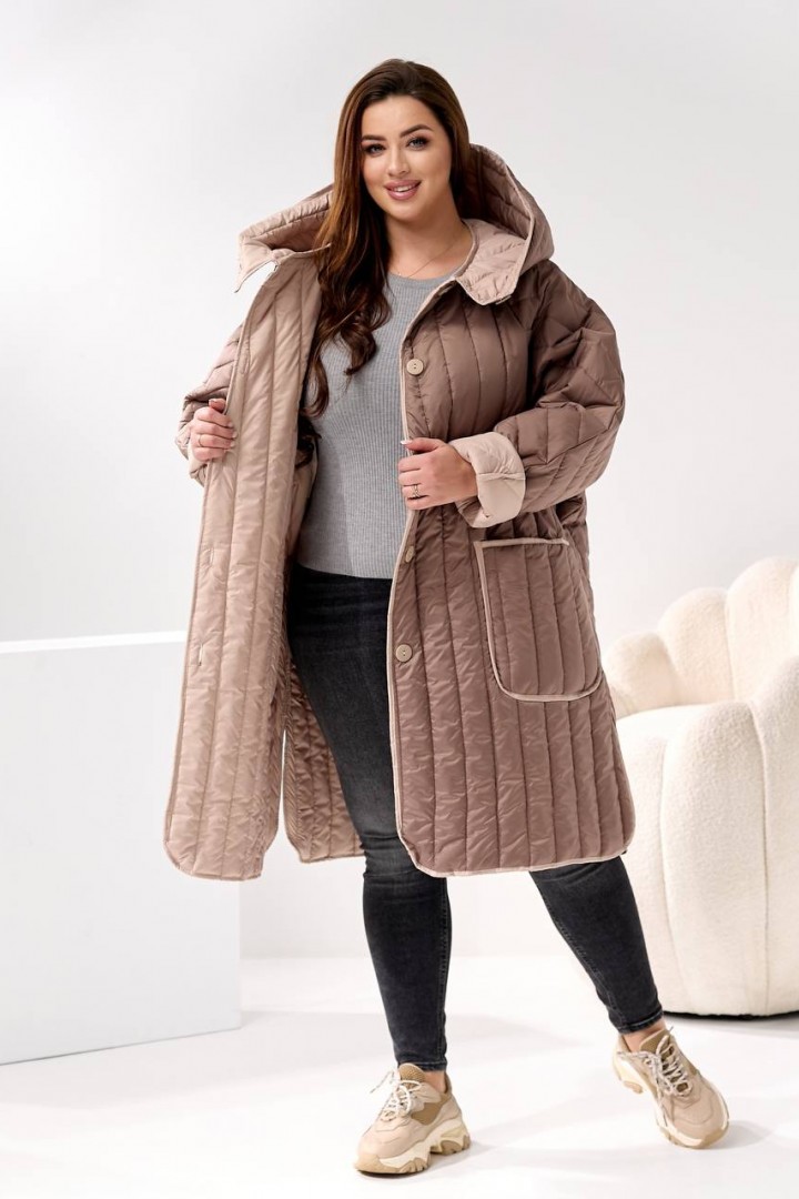 Батальне оверсайз пальто SD-0110A1800