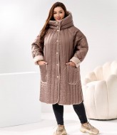 Батальне оверсайз пальто SD-0110A1800