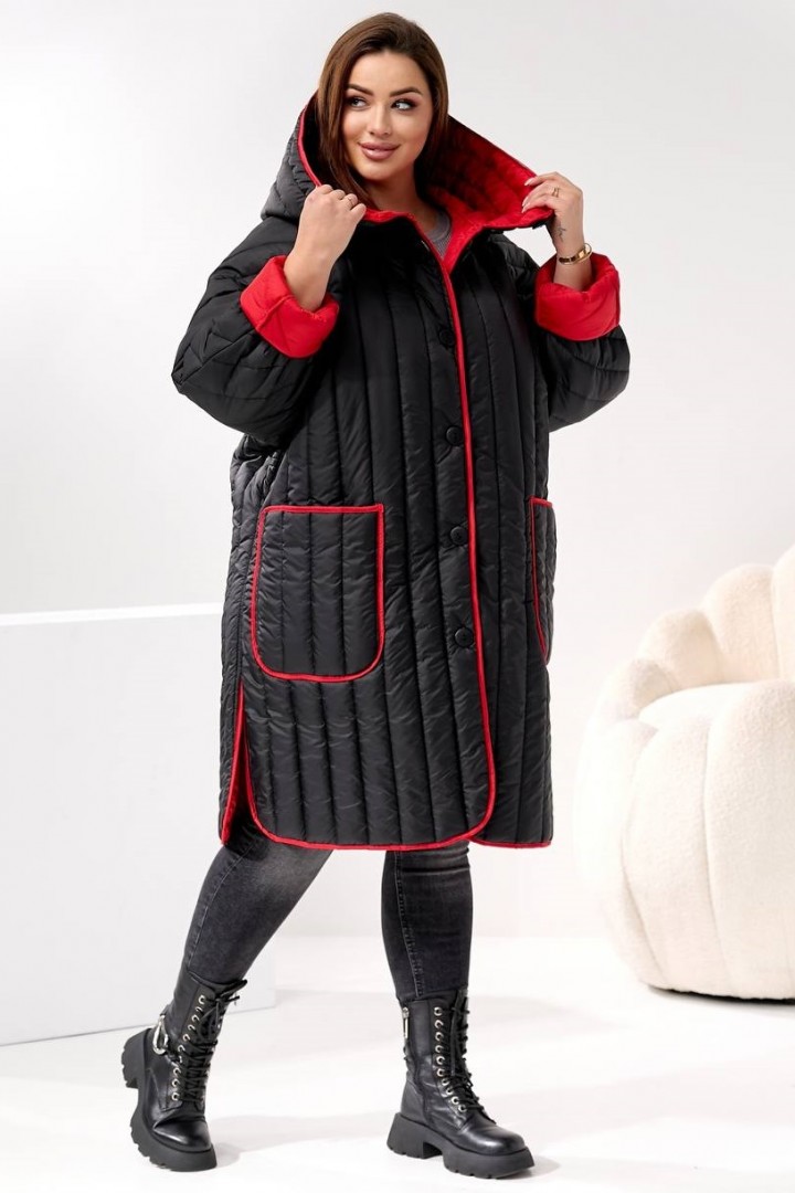 Батальне оверсайз пальто SD-0110A1800