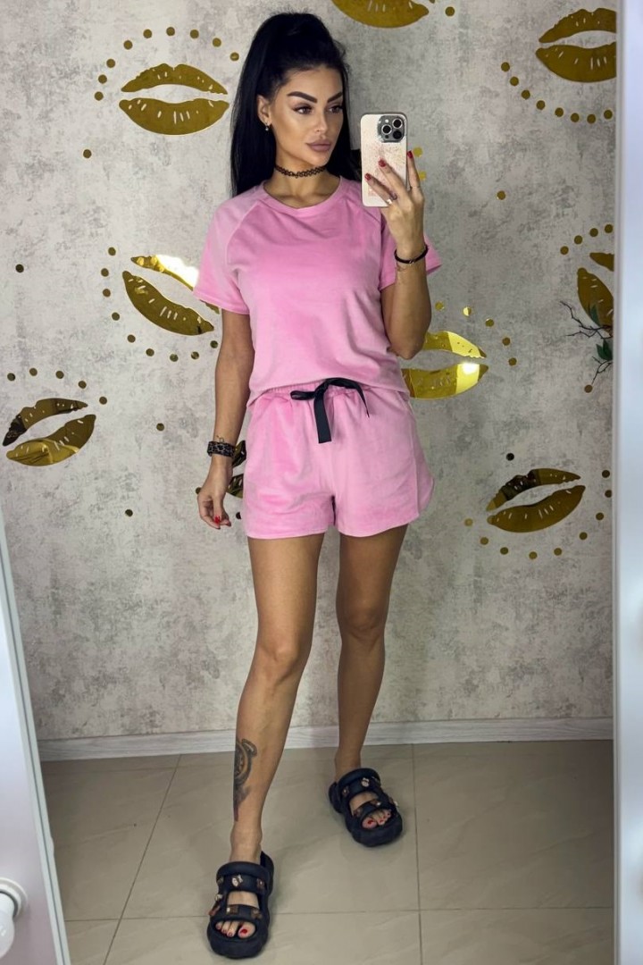 Велюровая пижама женская  ROM-404A400