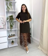 Платье с гипюром VL-1136A750