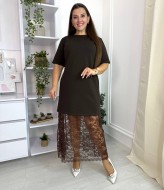 Платье с гипюром VL-1136A750