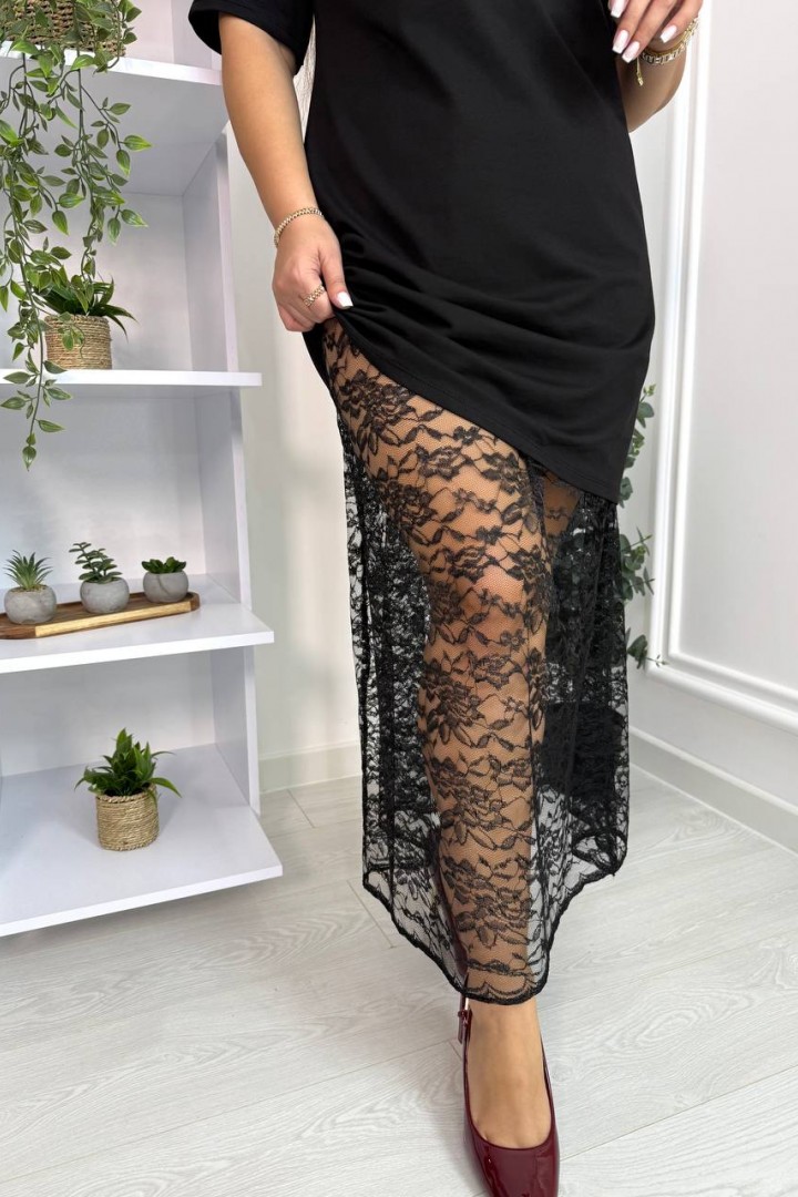 Платье с гипюром VL-1136A750