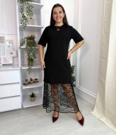 Платье с гипюром VL-1136A750