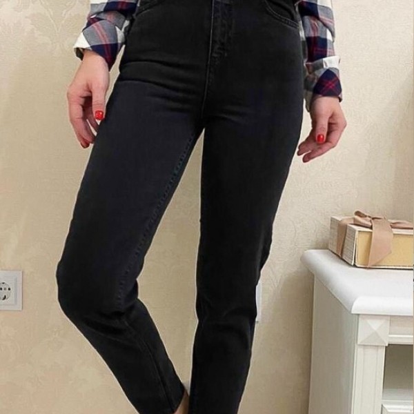 Темные зауженные джинсы APR-0139A16.5