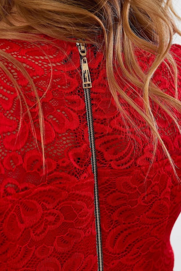 Гипюровое платье GOL-1251A750