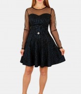 Платье с люрексом GOL-1371A650