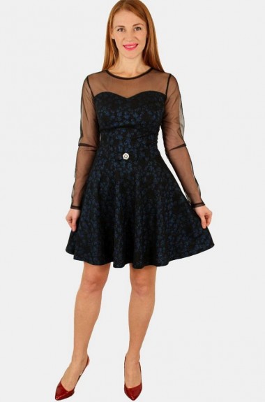 Платье с люрексом GOL-1371A650