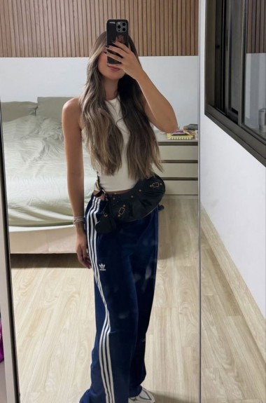 Штаны с лампасами женские  SNV-143A349