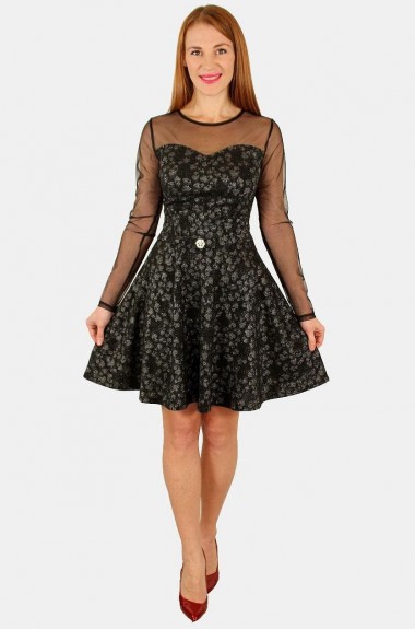 Платье с люрексом GOL-1371A650