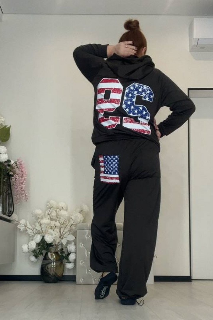 Спортивный костюм с накатом на спине ME-535A780