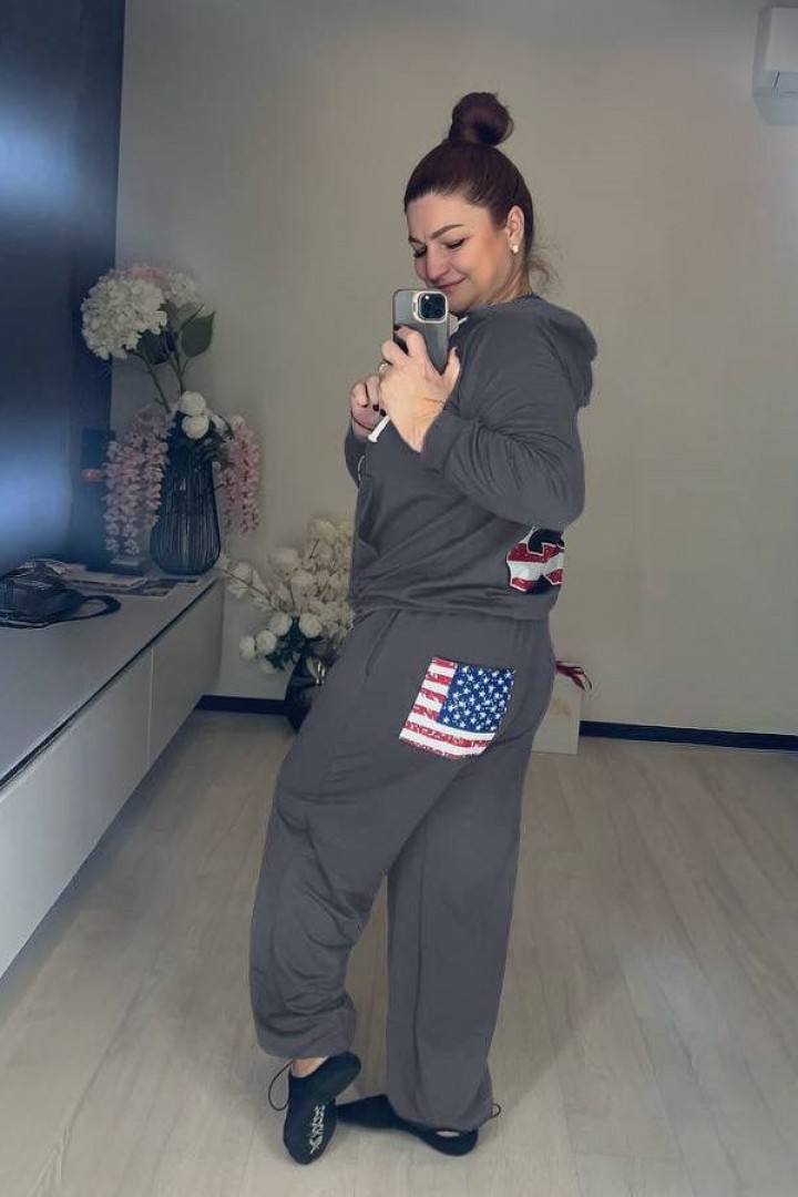 Спортивный костюм с накатом на спине ME-535A780