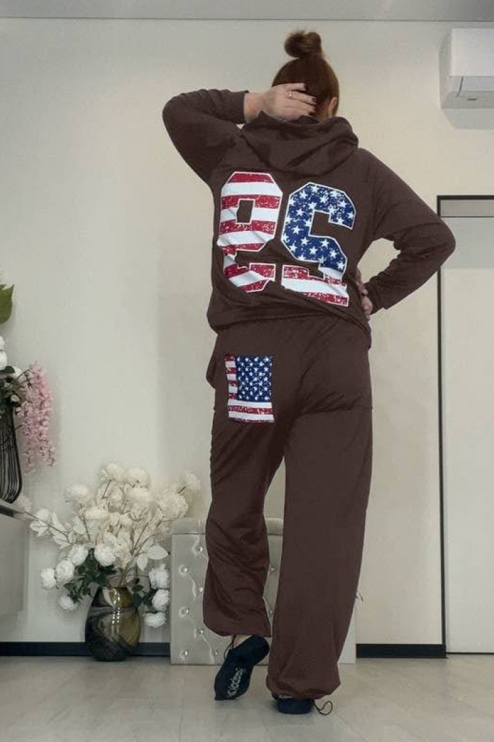 Спортивный костюм с накатом на спине ME-535A780