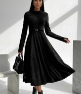 Платье клеш от талии  IO-693A500