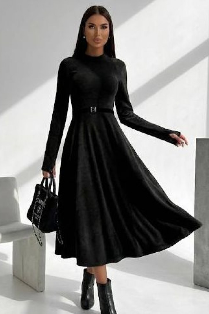 Платье клеш от талии  IO-693A500