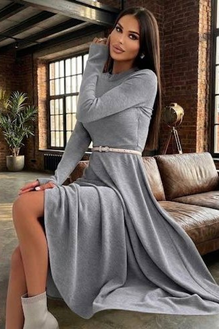 Платье клеш от талии  IO-693A500