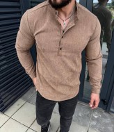 Вельветовая рубашка мужская  KUT-1757A450