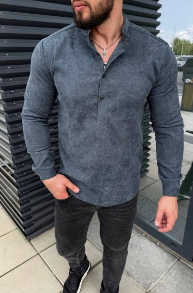 Мужская вельветовая рубашка KUT-1757A450 Мужская вельветовая рубашка KUT-1757A450