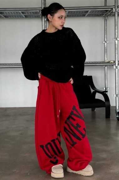 Спортивные штаны с надписью DMP-R7211A400