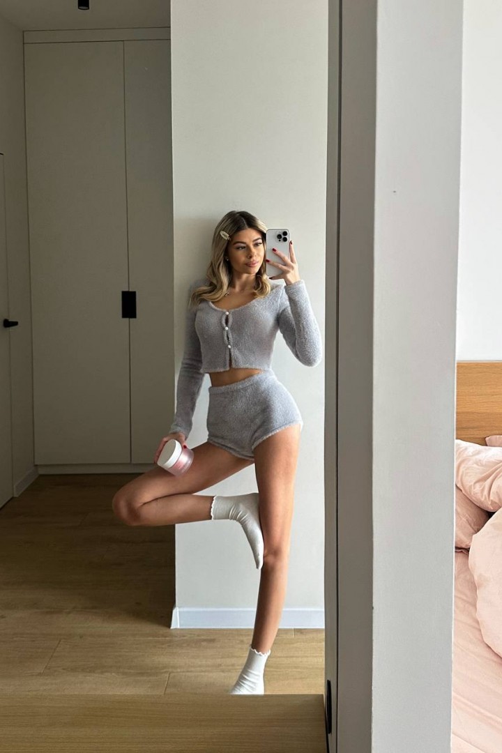 Женская теплая пижама  NON-259A700